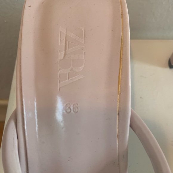 Zara light pink sandals - Picture 3 of 7